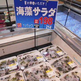 海藻サラダ 198円(税抜)