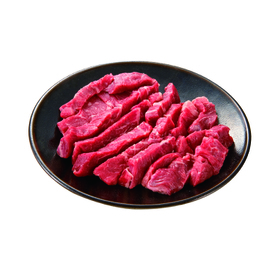 牛肉かたロース・切れてるステーキ・焼肉用 248円(税抜)