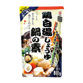 鍋の素　鶏白湯しょうゆ鍋 77円(税抜)