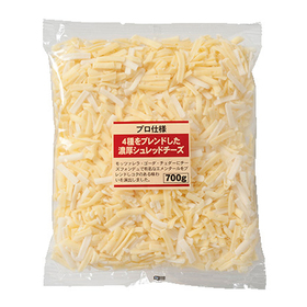 ４種をブレンドした濃厚シュレッドチーズ 898円(税抜)