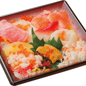 魚屋の海の幸たっぷり海鮮丼 1,000円(税抜)
