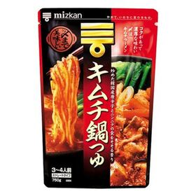 〆まで美味しいキムチ鍋つゆストレート750ｇ 188円(税抜)
