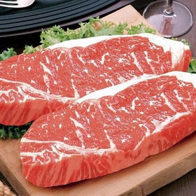 牛肉サーロインステーキ/ロースステーキ 598円(税抜)