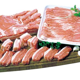 和豚もちぶた　豚肉バラ部位 178円(税抜)