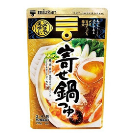 〆までおいしい鍋つゆ各種 198円(税抜)
