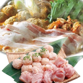 国産鶏肉と生つみれの鍋セット 480円(税抜)