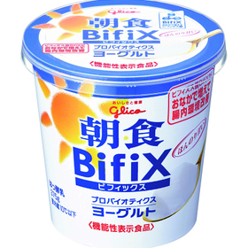 朝食BifiXヨーグルト(ほんのり甘い加糖・ほんのり甘い脂肪０） 108円(税抜)