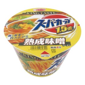 スーパーカップ1.5倍 熟成味噌ラーメン 108円(税込)