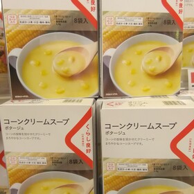 コーンクリームスープ 198円(税抜)