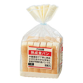 熟成食パン ６枚切 81円(税込)