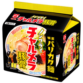 ノンフライチャルメラ豚骨　5食パック 199円(税抜)