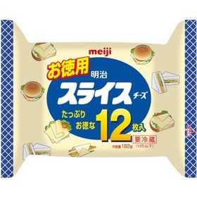 明治お徳用スライスチーズ１２枚入 228円(税抜)