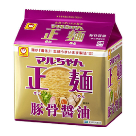正麺 豚骨醤油 398円(税抜)