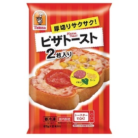 厚切りサクサク　ピザトースト２枚入 158円(税抜)