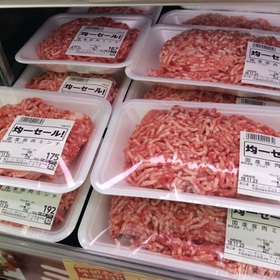 豚肉ミンチ 100円(税抜)