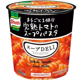 クノール スープDELI　まるごと1個分完熟トマトのスープパスタ 108円(税抜)