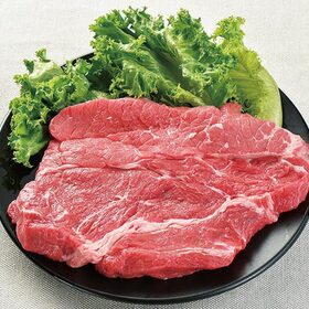 牛肉赤身肩ロースステーキ 187円(税抜)