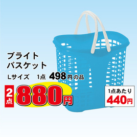 ブライトバスケット　Ｌサイズ 880円(税込)