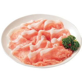 豚ロース肉しゃぶしゃぶ用 214円(税込)