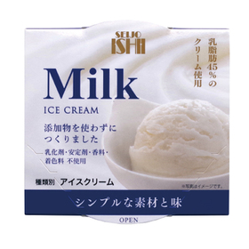 アイスクリーム　ミルク 198円(税抜)