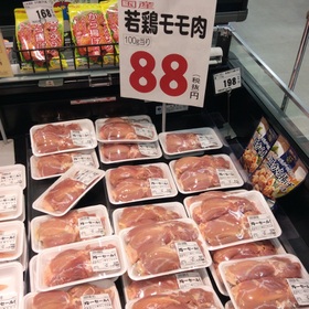 国産若鶏もも肉 88円(税抜)