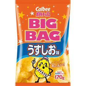 カルビーBIGBAG　うすしお味 178円(税抜)