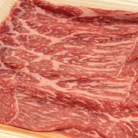 すき焼用牛肩ロース肉スライス（アメリカ産） 1,280円(税抜)