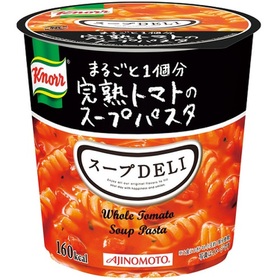 クノール スープDELI まるごと1個分完熟トマトのスープパスタ（容器） 108円(税抜)