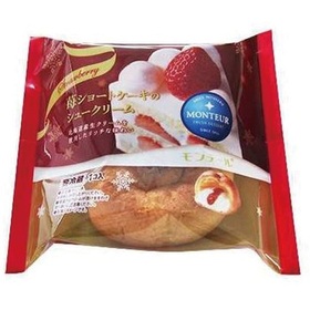 苺ショートケーキのシュークリーム 78円(税抜)
