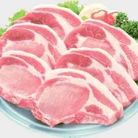 国産豚肉ローステキ・カツ用 100円(税抜)