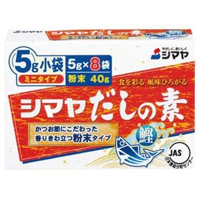 だしの素粉末４０Ｇ×１６ 880円(税抜)