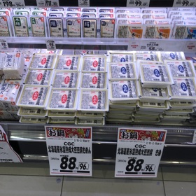 氷温熟成大豆豆腐 88円(税抜)