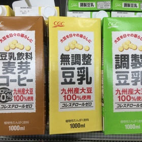無調整豆乳　国産大豆使用 178円(税抜)