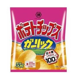ポテトチップス　ガーリック ５５ｇ 58円(税抜)