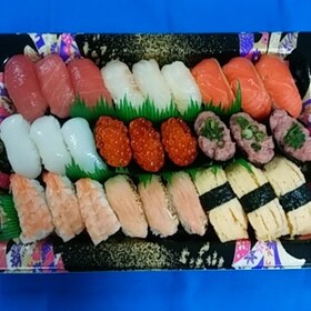お祝い握り寿司３人前 1,980円(税抜)