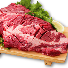 アメリカ産牛（肩ロース肉）ステーキ用切れ目入り 198円(税抜)