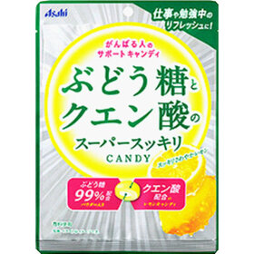 ぶどう糖とクエン酸のスーパースッキリキャンディ 178円(税抜)