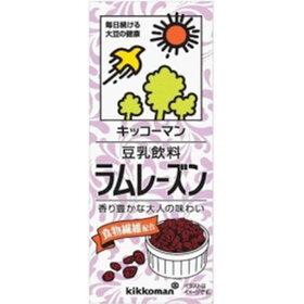 豆乳飲料　ラムレーズン 78円(税抜)