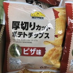 厚切りカットポテトチップス ピザ味 78円(税抜)