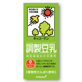 調製豆乳 158円(税抜)