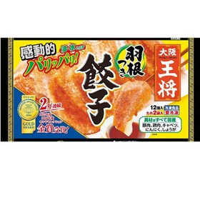 大阪王将羽根つき餃子 158円(税抜)