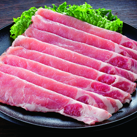 豚肉ロースうす切り 90円(税抜)
