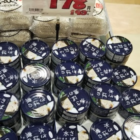 さば缶水煮 178円(税抜)