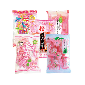 桜ふぁふぁぷるり・さくら餅・桜ようかん巻 238円(税抜)