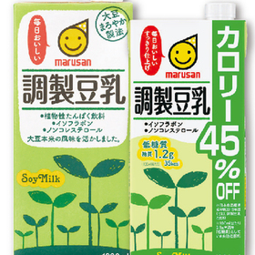 調整豆乳、調整豆乳カロリー45％ＯＦＦ 148円(税抜)