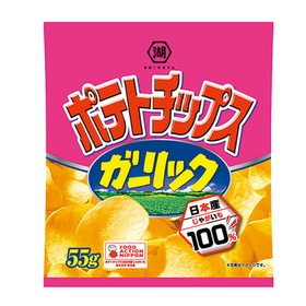 ポテトチップス　ガーリック 58円(税抜)