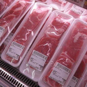 豚バラ肉かたまり 97円(税抜)