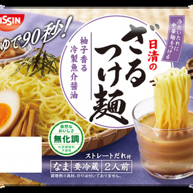 ざるつけ麺 豚骨魚介醤油 128円(税抜)