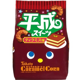 キャラメルコーン　平成スイーツ　ティラミス味 78円(税抜)