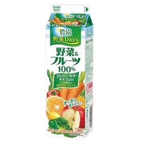 農協 野菜Days 野菜&フルーツ100% 148円(税抜)